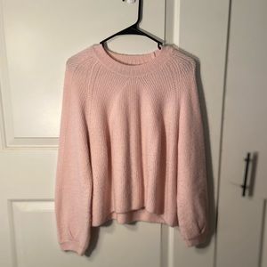 TOPSHOP light pink sweater